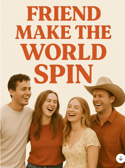 FRIENDS MAKE THE WORLD&nbsp;SPIN